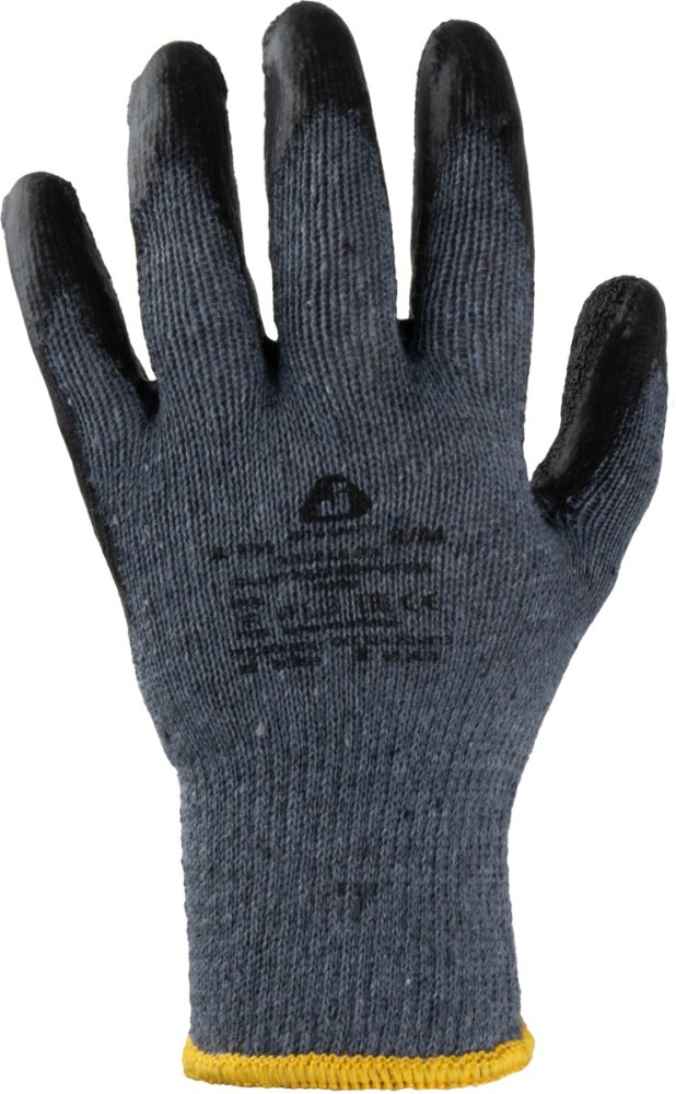 Double LTX Защитные перчатки Jeta Safety с двухслойным латексным покрытием ладони JL-101-L, разм. L