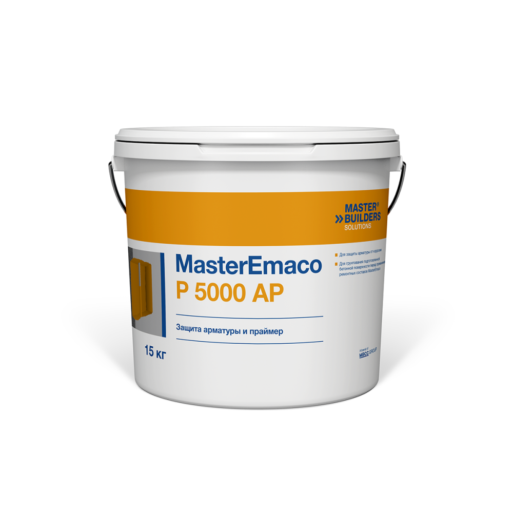 Однокомпонентный состав для защиты арматуры MasterEmaco P 5000 AP