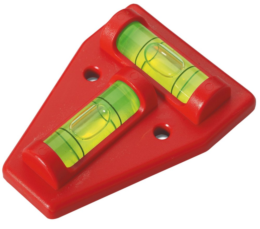 Уровень Stabila тип 2D, крестовой ватерпас, для выверки 2-х гориз.пов-тей (1верт.,1гориз.)