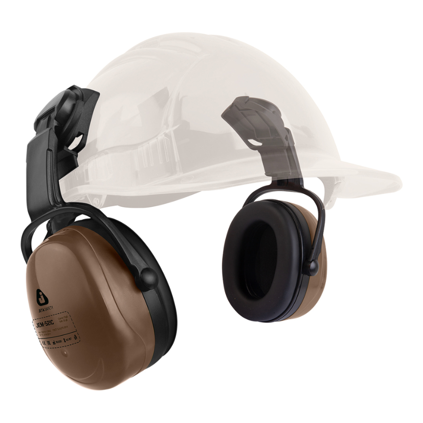 Наушники противошумные Clamor 29 дБ с разъемом на каску  JEM-521C Jeta Safety