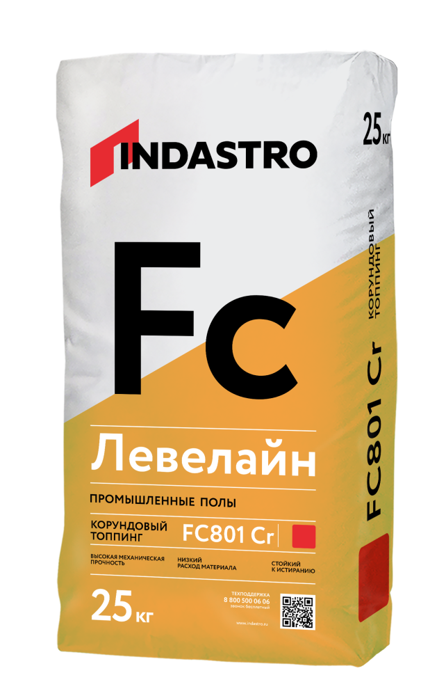 Корундовый топпинг Индастро ЛЕВЕЛАЙН FC801 Cr