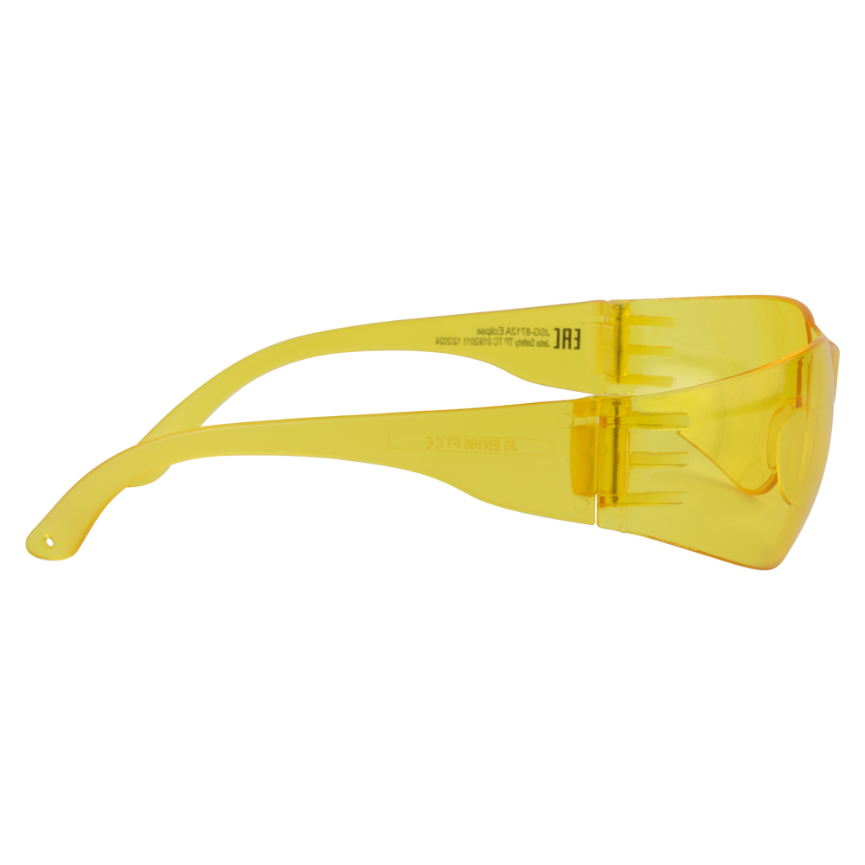 Очки защитные облегченные JSG-8712A Eclipse открытого типа Jeta Safety