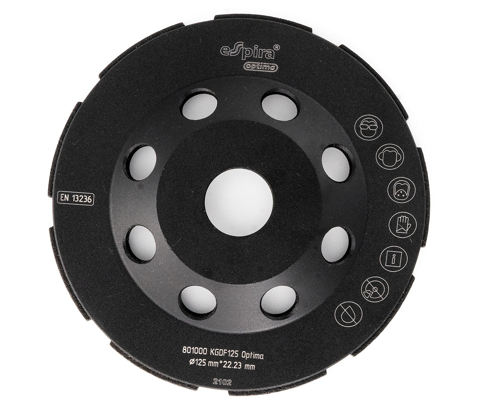 Алмазная чашка Espira KGDF Optima 125*22.23*5