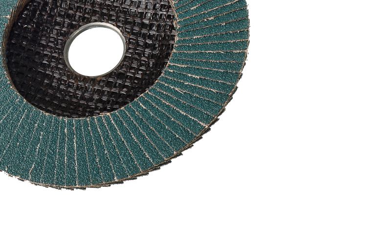 Круг зачистной лепестковый ЦИРКОНИЕВЫЙ 125х22, зерно 80, Hanskonner