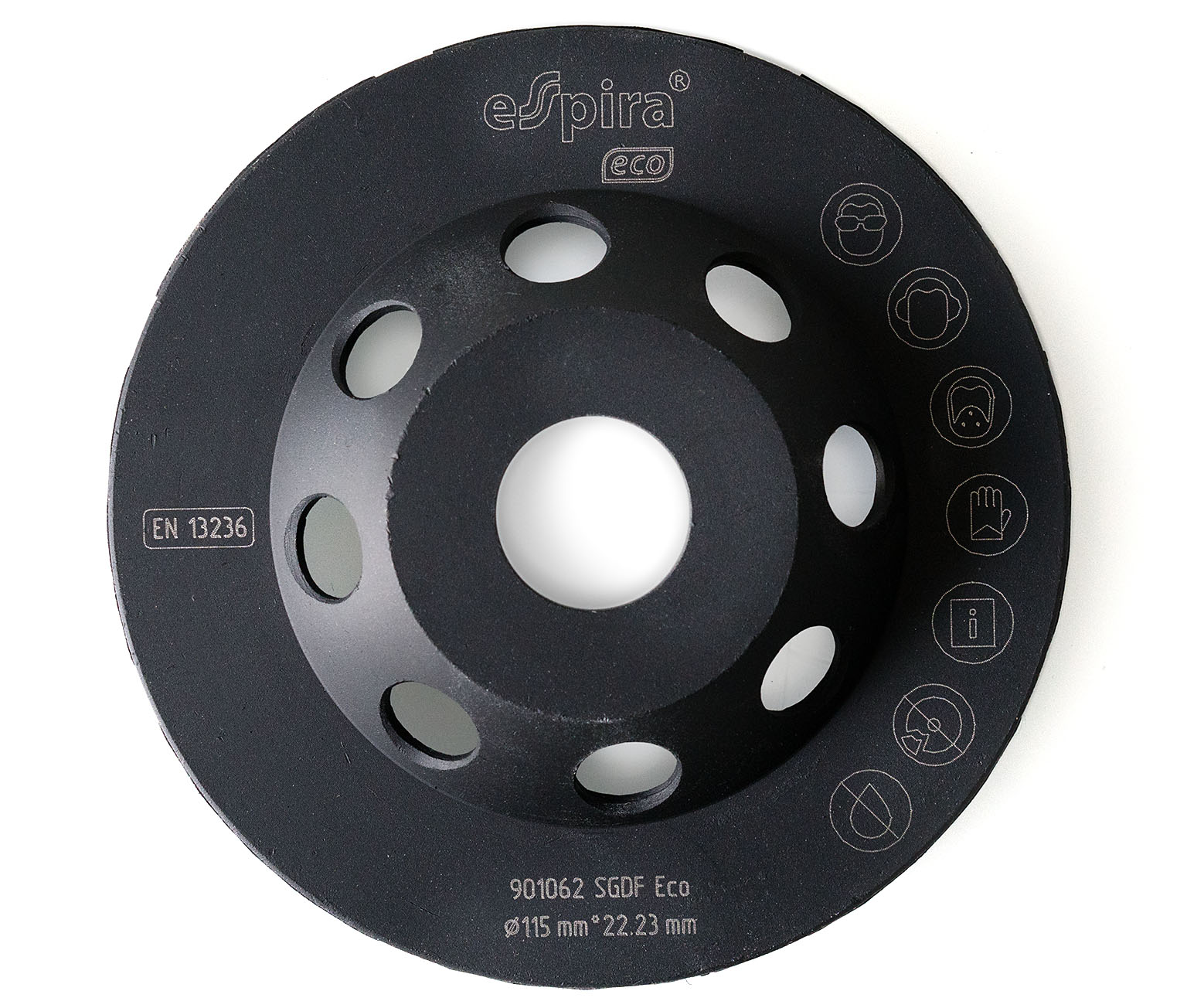 Алмазная чашка Espira SGDF Eco 100*22.23*5.0