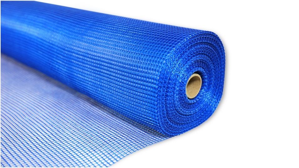 Фасадная сетка POLINET (40 м) 5х5мм 160 г/м2