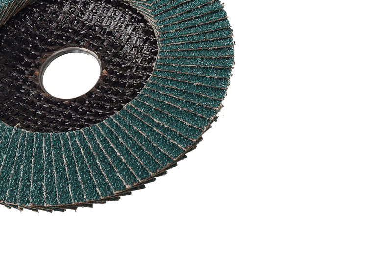 Круг зачистной лепестковый ЦИРКОНИЕВЫЙ, конический 125х22, зерно 40, Hanskonner