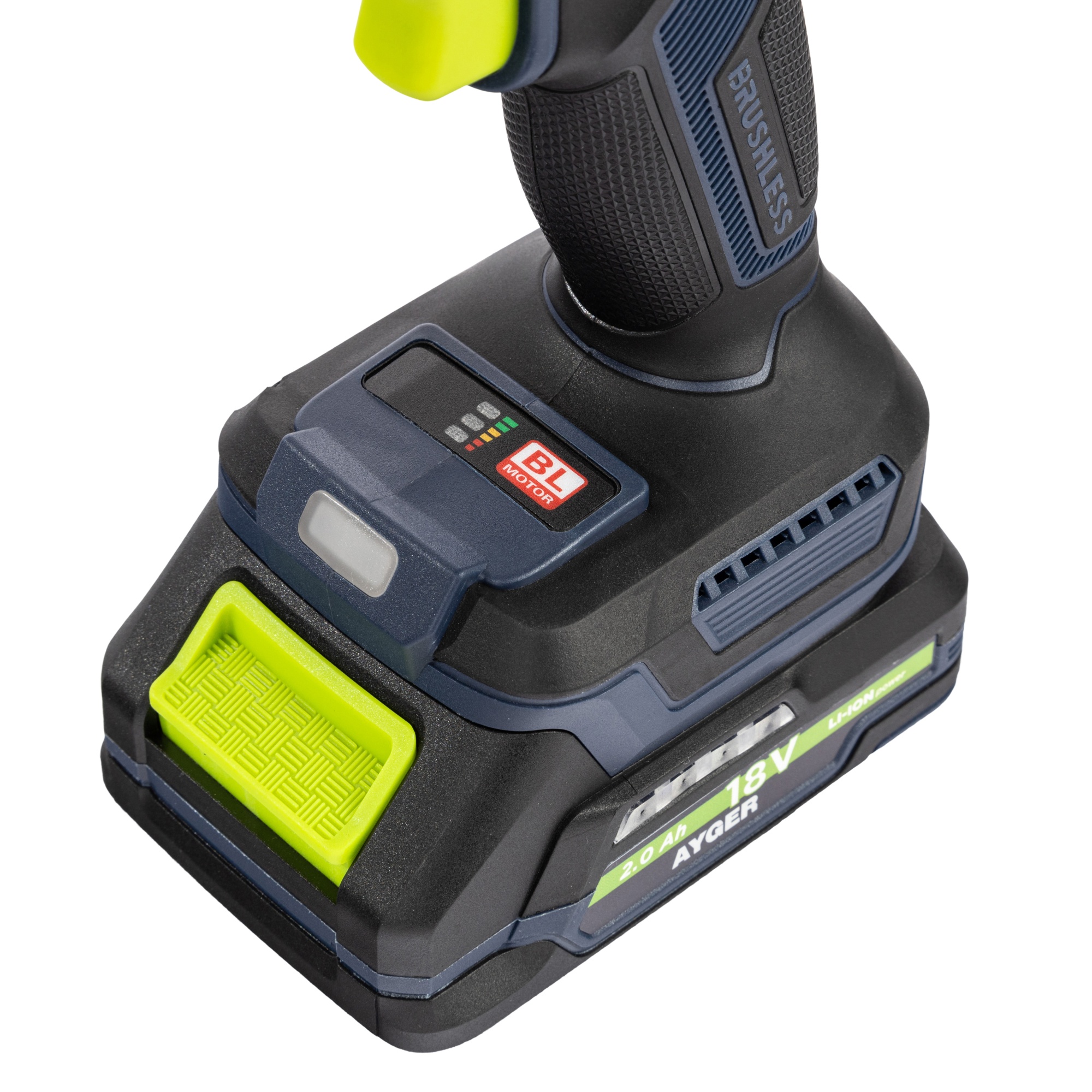 Дрель-шуруповерт AYGER AP20BL2-70